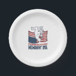 Memorial Day Fallen Heroes Patriotic Soldier Shirt Paper Plate<br><div class="desc">Memorial Day Fallen Heroes Patriotic Soldier Shirt_1</div>