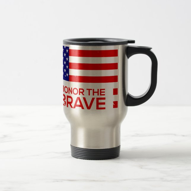 Memorial Day grunge Travel Mug (Right)