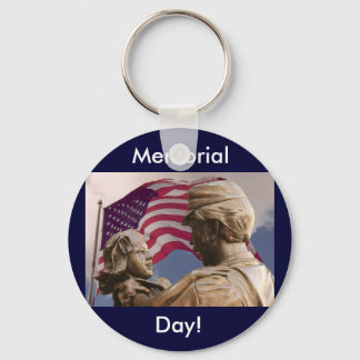Memorial Day Homecoming Key Ring