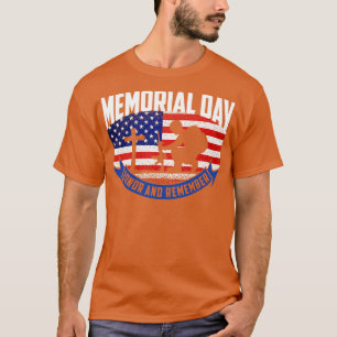 Memorial day honour and remember T-Shirt