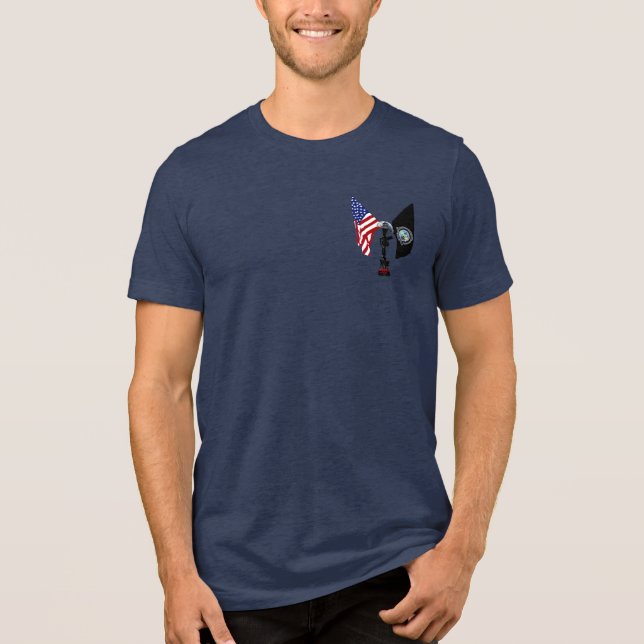 Memorial Day Honouring Fallen Combat Controllers Tri-Blend Shirt (Front)
