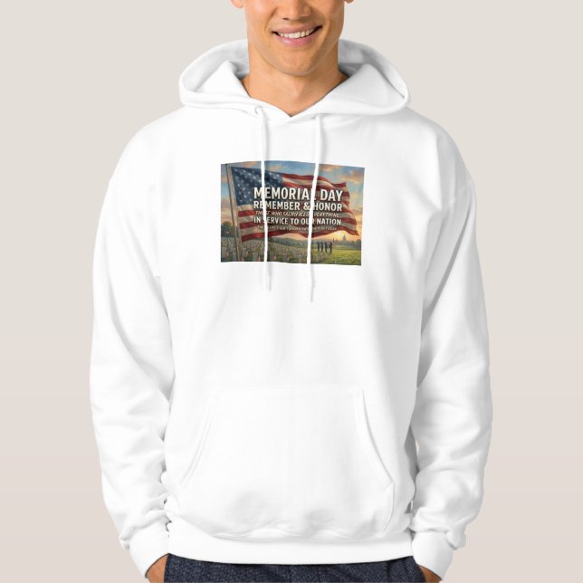 Memorial Day   Hoodie (Front)