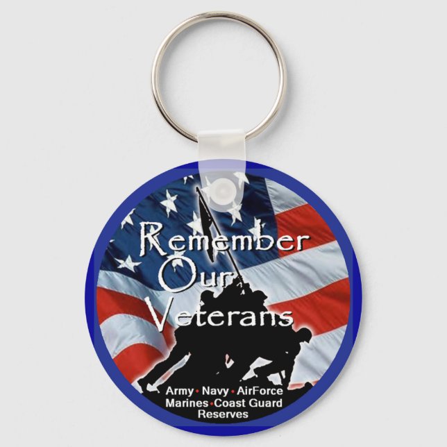 MEMORIAL DAY Keychain (Front)