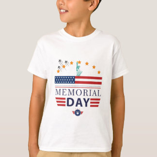 Memorial day kids t-shirt