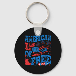 Memorial Day Land Of The Free Because Of The Brave Key Ring