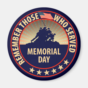 Memorial Day Magnet