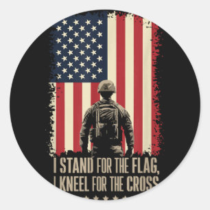 Memorial day, may we never forget freedom isn’t Me Classic Round Sticker