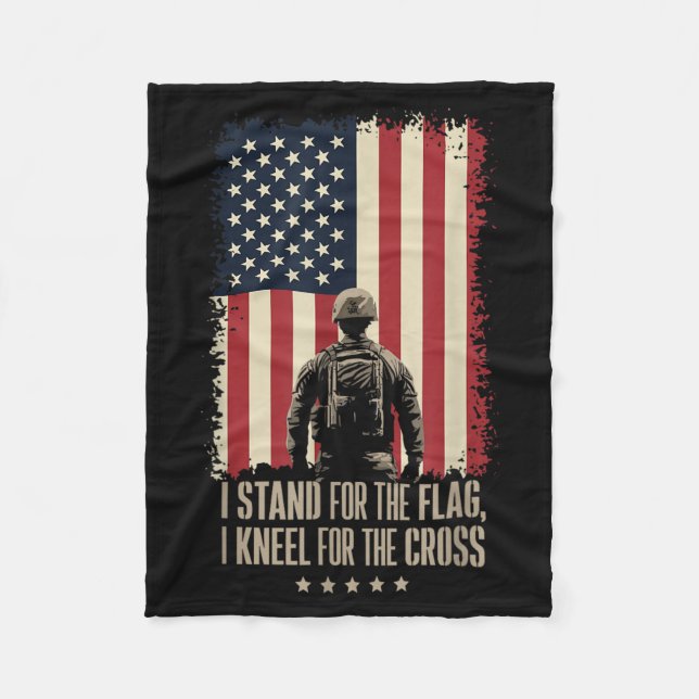 Memorial Day May We Never Forget Freedom Isnt Fleece Blanket (Front)