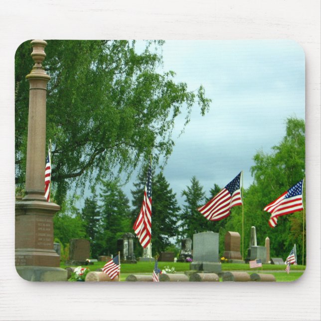 Memorial Day Mouse Pad (Front)