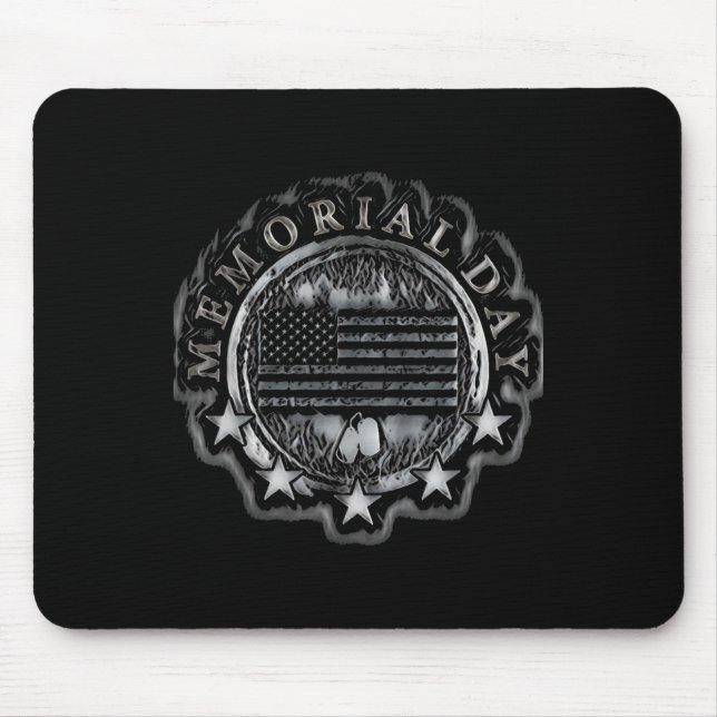 Memorial Day  Mouse Pad (Front)