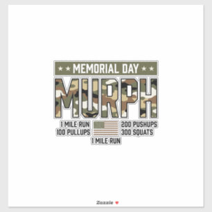 Memorial Day Murph Workout Vintage Vector Shirt (2