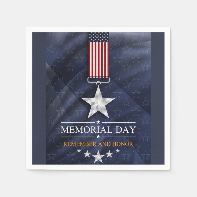 Memorial Day Napkin (Front)
