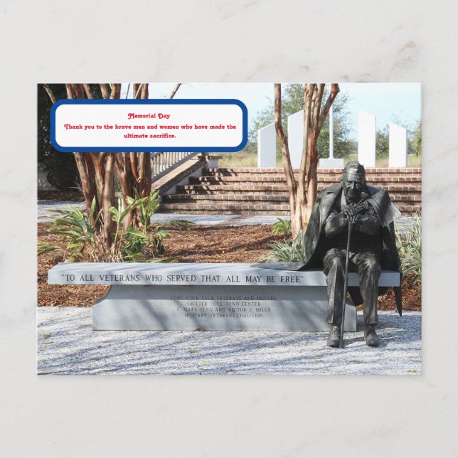 Memorial Day Postcard (Front)