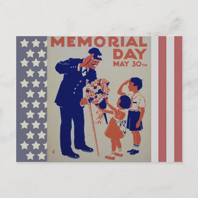Memorial Day Postcard (Front)