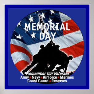 MEMORIAL DAY POSTER Print