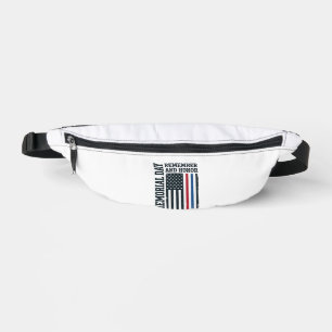 Memorial Day Remember And Honour Tribute Vector De Bum Bags