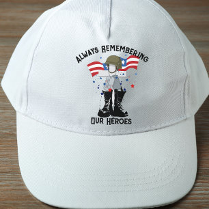 Memorial Day, Remember and Honour  Trucker Hat