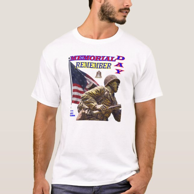 Memorial Day Remember T-Shirt (Front)