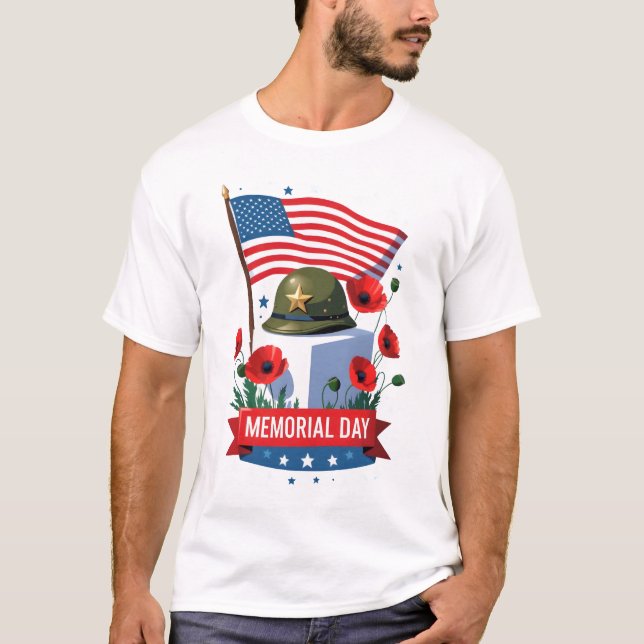 Memorial Day Remember The Fallen T-Shirt – Honorin (Front)