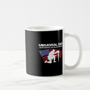 Memorial Day Remembering Our Fallen Heroes US Flag Coffee Mug