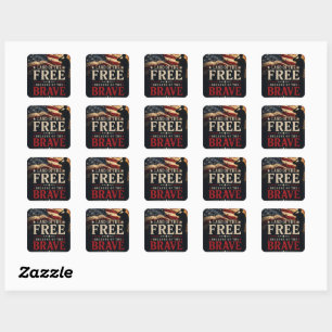 Memorial Day Square Sticker
