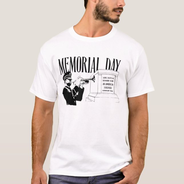Memorial Day Tomb of the Unknown T-Shirt (Front)