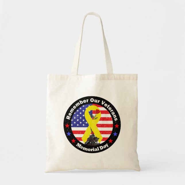 memorial Day Tote Bag (Front)