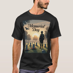 Memorial Day Tribute Artwork – Honouring Americans T-Shirt