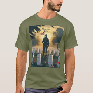 Memorial Day Tribute Artwork – Honouring Americans T-Shirt