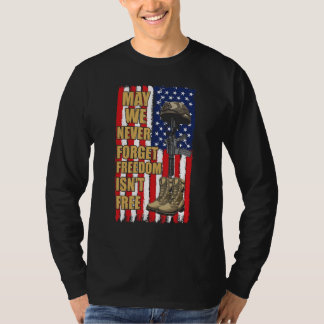 Memorial Day Veteran Freedom Isn t Free Veterans D T-Shirt