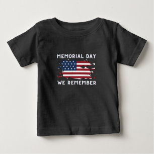 Memorial day we remember classic t shirt