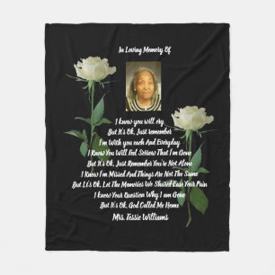 Memorial Fleece Blanket