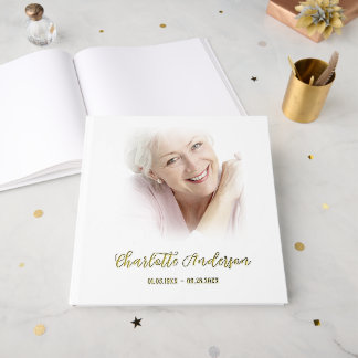 Memorial Foil Guestbook