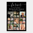 Memorial Forever in our Hearts 21 Photo Collage 