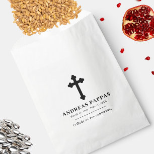 Memorial Funeral Greek Orthodox Kolyva Κόλλυβα Favour Bags