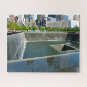 Memorial Ground Zero New York. Jigsaw Puzzle
