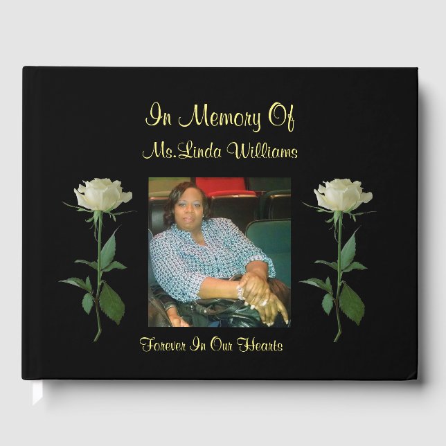 Memorial  guest book (Front)