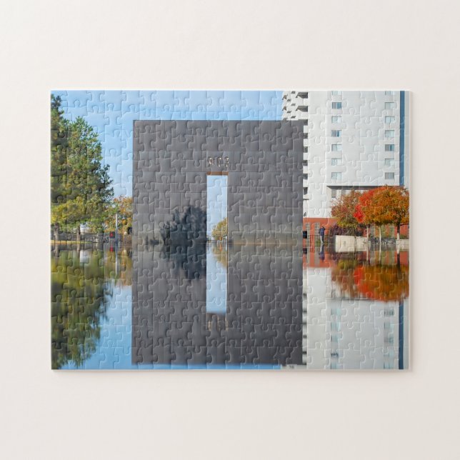 Memorial in Oklahoma Jigsaw Puzzle (Horizontal)