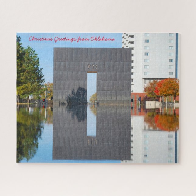 Memorial in Oklahoma Jigsaw Puzzle (Horizontal)