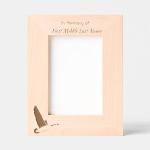 Memorial Keepsake Canada Goose Outdoors Etched Frames