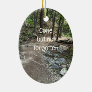 Memorial Keepsake Gone But Not Forgotten Ceramic Tree Decoration