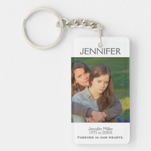 Memorial Keepsake Key Ring