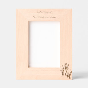 Memorial Keepsake Music Jazz Band Etched Frames