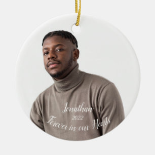 Memorial Keepsake Personalized Christmas Ornament