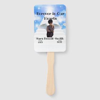 Memorial Lost of a Loved One  Hand Fan