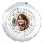 Memorial Loved Beyond Words Elegant Chic Photo