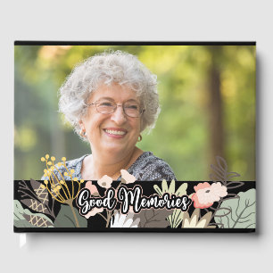 Memorial Loving Memory Funeral Celebration Of Life Guest Book