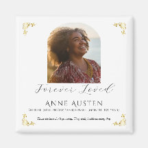 Memorial Magnet – Personalized Tribute Keepsake