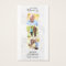 Memorial Marble 3 Photo Funeral Prayer Bookmark 