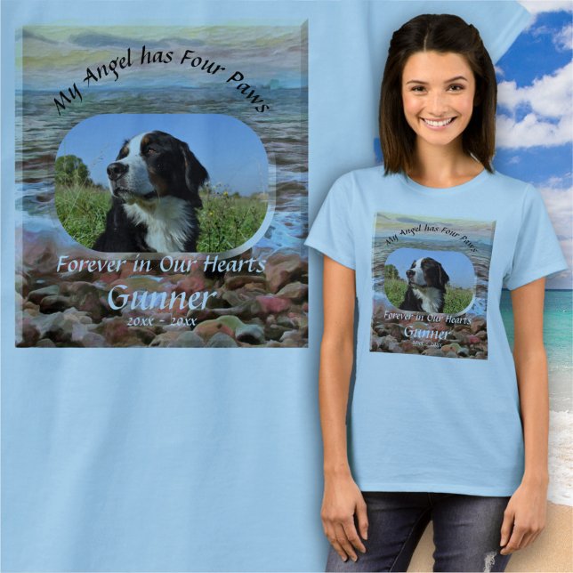 Memorial My Angel has Four Paws 0742 T-Shirt (Creator Uploaded)
